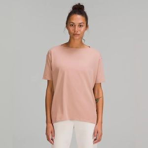 lululemon Back In Action Short Sleeve Shirt - Pink Clay